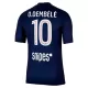 Paris Saint-Germain Ousmane Dembélé 10 Thuisshirt 25/26