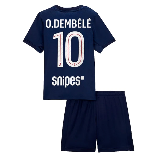 Paris Saint-Germain Ousmane Dembélé 10 Thuistenue Kinderen 25/26
