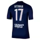 Paris Saint-Germain Vitinha 17 Thuisshirt 25/26