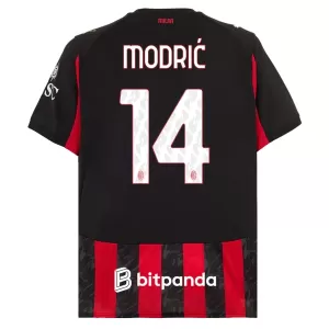 AC Milan Luka Modric 14 Thuisshirt 25/26 AC Milan Luka Modric 14 Thuisshirt 25/26