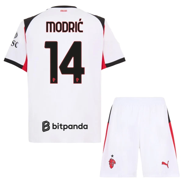 AC Milan Luka Modric 14 Uittenue Kinderen 25/26