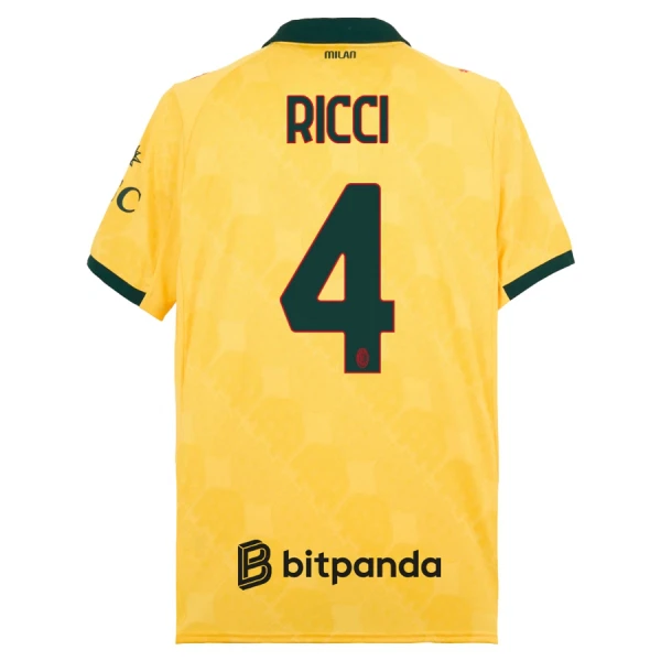 AC Milan Ricci 4 Derde Shirt 25/26 AC Milan Ricci 4 Derde Shirt 25/26