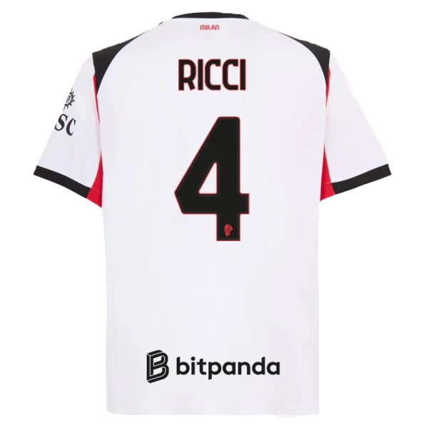 AC Milan Ricci 4 Uitshirt 25/26 AC Milan Ricci 4 Uitshirt 25/26