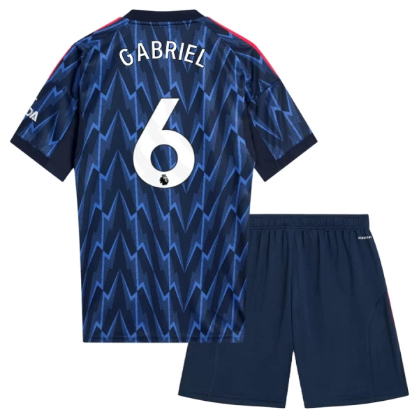 Arsenal Gabriel 6 Uittenue Kinderen 25/26 Arsenal Gabriel 6 Uittenue Kinderen 25/26