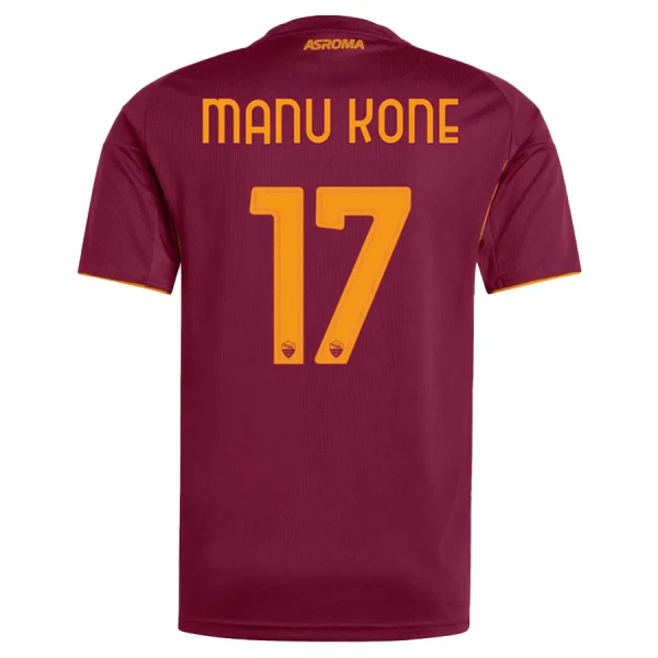 AS Roma Manu Kone 17 Thuisshirt 25/26 AS Roma Manu Kone 17 Thuisshirt 25/26