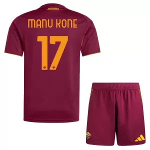 AS Roma Manu Kone 17 Thuistenue Kinderen 25/26