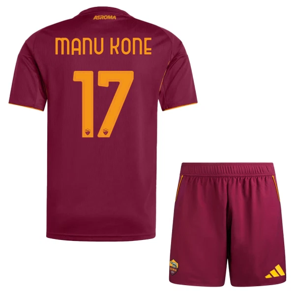 AS Roma Manu Kone 17 Thuistenue Kinderen 25/26 AS Roma Manu Kone 17 Thuistenue Kinderen 25/26