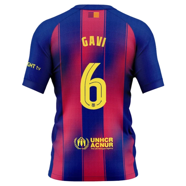 FC Barcelona Gavi 6 Thuisshirt 25/26