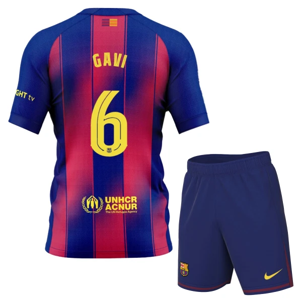 FC Barcelona Gavi 6 Thuistenue Kinderen 25/26 FC Barcelona Gavi 6 Thuistenue Kinderen 25/26