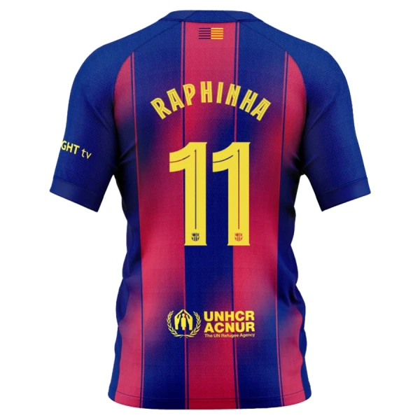 FC Barcelona Raphinha 11 Thuisshirt 25/26 FC Barcelona Raphinha 11 Thuisshirt 25/26
