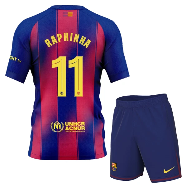 FC Barcelona Raphinha 11 Thuistenue Kinderen 25/26 FC Barcelona Raphinha 11 Thuistenue Kinderen 25/26