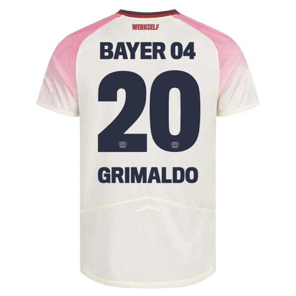 Bayer 04 Leverkusen Alejandro Grimaldo 20 Uitshirt 25/26 Bayer 04 Leverkusen Alejandro Grimaldo 20 Uitshirt 25/26