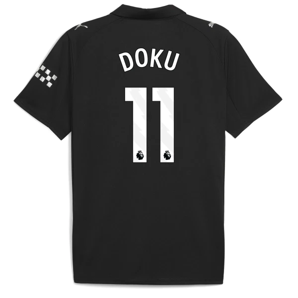 Manchester City Jérémy Doku 11 Uitshirt 25/26 Manchester City Jérémy Doku 11 Uitshirt 25/26