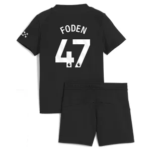 Manchester City Phil Foden 47 Uittenue Kinderen 25/26 Manchester City Phil Foden 47 Uittenue Kinderen 25/26