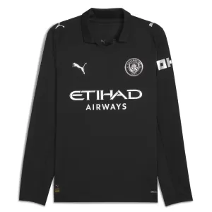 Manchester City Uitshirt 25/26 Lange Mouwen