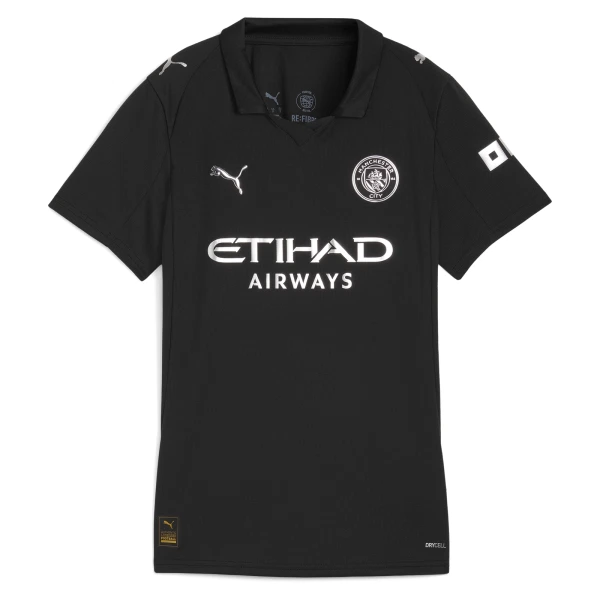 Manchester City Uitshirt Vrouwen 25/26 Manchester City Uitshirt Vrouwen 25/26