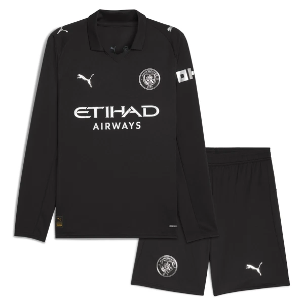 Manchester City Uittenue Kinderen 25/26 Lange Mouwen Manchester City Uittenue Kinderen 25/26 Lange Mouwen