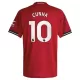 Manchester United Cunha 10 Thuisshirt 25/26 Manchester United Cunha 10 Thuisshirt 25/26