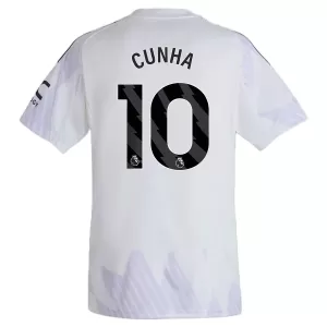 Manchester United Cunha 10 Uitshirt 25/26 Manchester United Cunha 10 Uitshirt 25/26