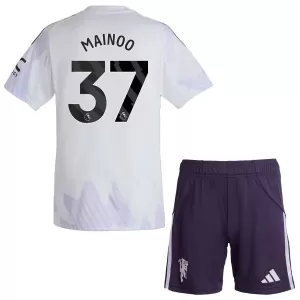 Manchester United Mainoo 37 Uittenue Kinderen 25/26 Manchester United Mainoo 37 Uittenue Kinderen 25/26