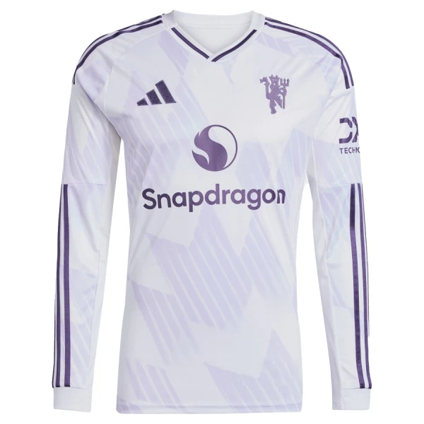 Manchester United Uitshirt 25/26 Lange Mouwen Manchester United Uitshirt 25/26 Lange Mouwen