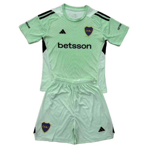 Boca Juniors Doelman Tenue Kinderen 25/26 Groente