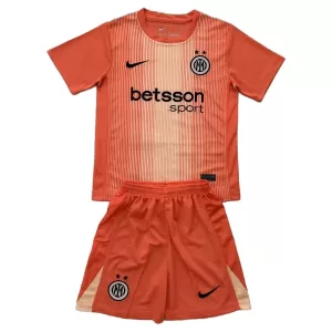 Inter Milan Doelman Tenue Kinderen 25/26 Oranje Inter Milan Doelman Tenue Kinderen 25/26 Oranje
