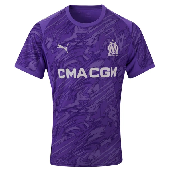 Olympique de Marseille Doelman Shirt 25/26 Paars Olympique de Marseille Doelman Shirt 25/26 Paars