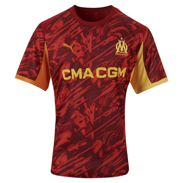 Olympique de Marseille Doelman Tenue Kinderen 25/26 Rood