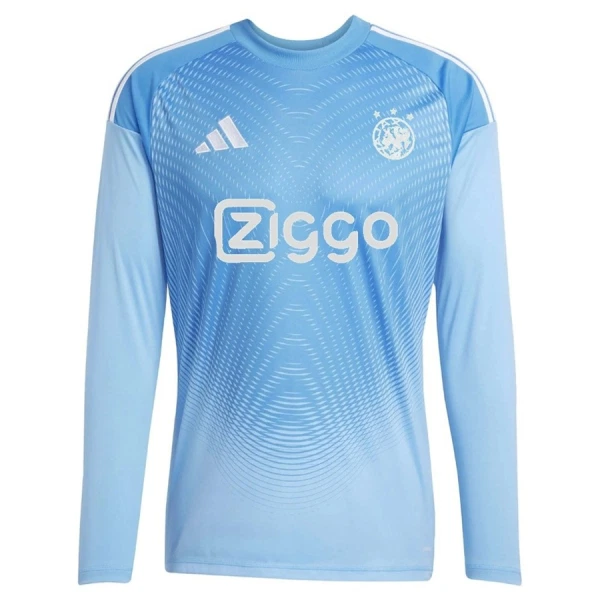 Ajax Amsterdam Doelman Shirt 25/26 Lange Mouwen Blauw Ajax Amsterdam Doelman Shirt 25/26 Lange Mouwen Blauw