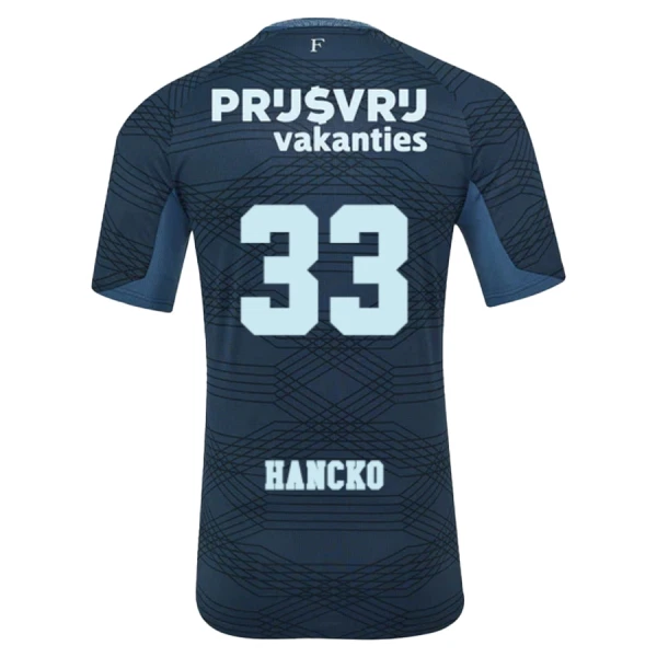 Feyenoord Rotterdam Hancko 33 Uitshirt 25/26 Feyenoord Rotterdam Hancko 33 Uitshirt 25/26