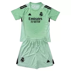 Real Madrid Doelman Tenue Kinderen 25/26 Groente Real Madrid Doelman Tenue Kinderen 25/26 Groente