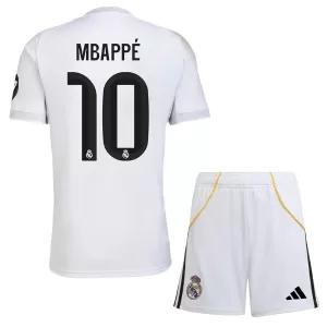 Real Madrid Kylian Mbappé 10 Thuistenue Kinderen 25/26 Real Madrid Kylian Mbappé 10 Thuistenue Kinderen 25/26
