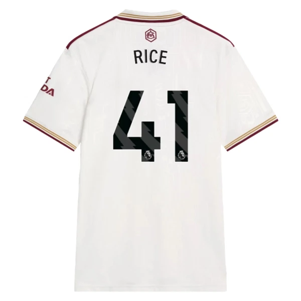 Arsenal Declan Rice 41 Derde Shirt 25/26 Arsenal Declan Rice 41 Derde Shirt 25/26