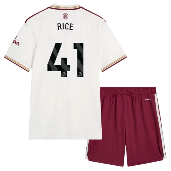 Arsenal Declan Rice 41 Derde Tenue Kinderen 25/26 Arsenal Declan Rice 41 Derde Tenue Kinderen 25/26