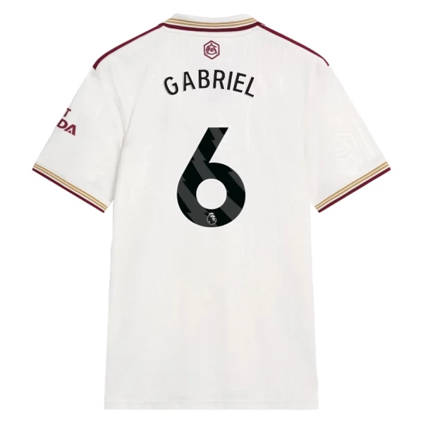 Arsenal Gabriel 6 Derde Shirt 25/26 Arsenal Gabriel 6 Derde Shirt 25/26