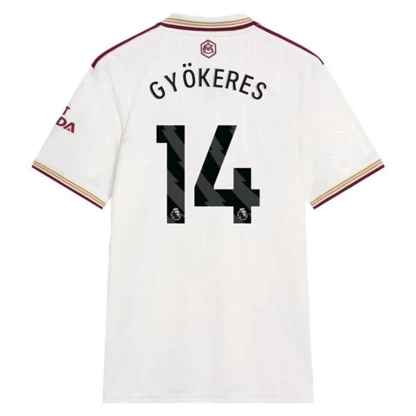 Arsenal Gyokeres 14 Derde Shirt 25/26 Arsenal Gyokeres 14 Derde Shirt 25/26