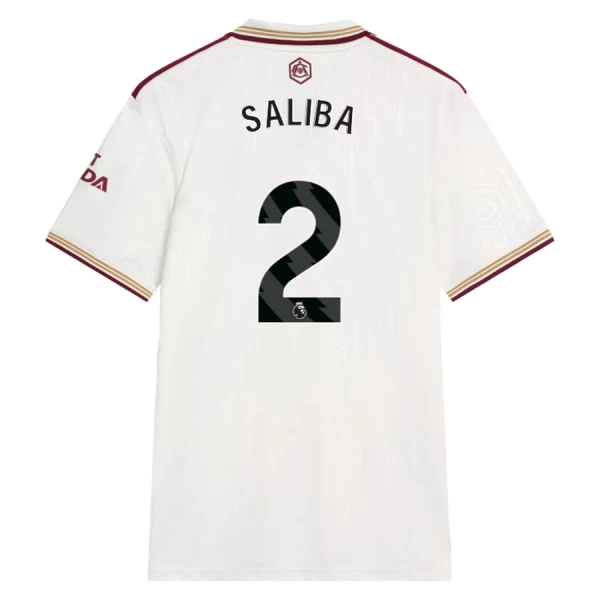 Arsenal Saliba 2 Derde Shirt 25/26 Arsenal Saliba 2 Derde Shirt 25/26