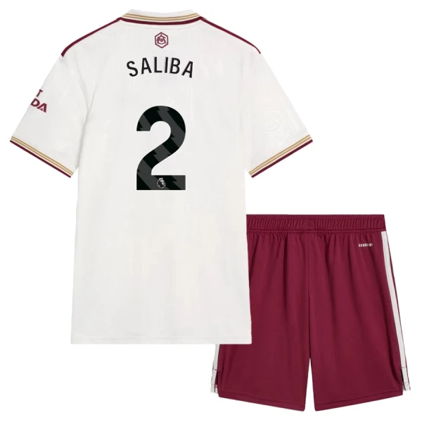 Arsenal Saliba 2 Derde Tenue Kinderen 25/26 Arsenal Saliba 2 Derde Tenue Kinderen 25/26