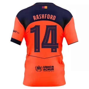 FC Barcelona Marcus Rashford 14 Derde Shirt 25/26 FC Barcelona Marcus Rashford 14 Derde Shirt 25/26