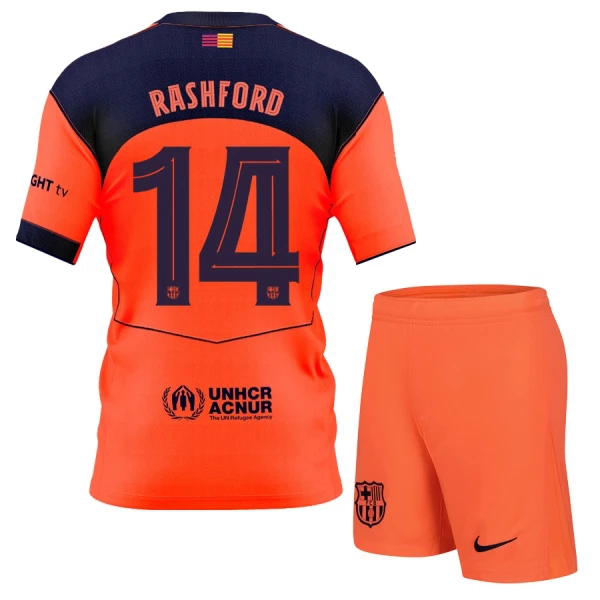 FC Barcelona Marcus Rashford 14 Derde Tenue Kinderen 25/26 FC Barcelona Marcus Rashford 14 Derde Tenue Kinderen 25/26