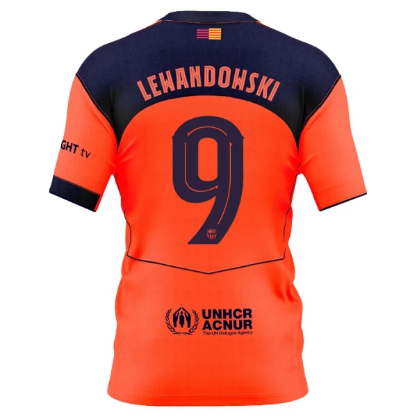 FC Barcelona Robert Lewandowski 9 Derde Shirt 25/26 FC Barcelona Robert Lewandowski 9 Derde Shirt 25/26