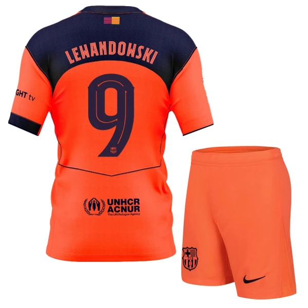 FC Barcelona Robert Lewandowski 9 Derde Tenue Kinderen 25/26 FC Barcelona Robert Lewandowski 9 Derde Tenue Kinderen 25/26