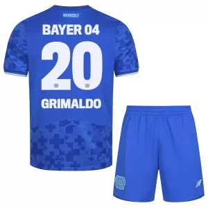 Bayer 04 Leverkusen Alejandro Grimaldo 20 Derde Tenue Kinderen 25/26 Bayer 04 Leverkusen Alejandro Grimaldo 20 Derde Tenue Kinderen 25/26