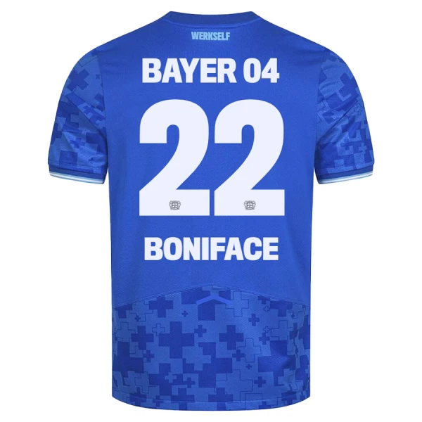 Bayer 04 Leverkusen Victor Boniface 22 Derde Shirt 25/26 Bayer 04 Leverkusen Victor Boniface 22 Derde Shirt 25/26