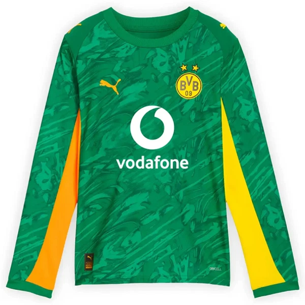 Borussia Dortmund Doelman Shirt 25/26 Lange Mouwen Groente Borussia Dortmund Doelman Shirt 25/26 Lange Mouwen Groente