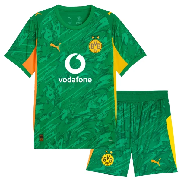 Borussia Dortmund Doelman Tenue Kinderen 25/26 Groente Borussia Dortmund Doelman Tenue Kinderen 25/26 Groente