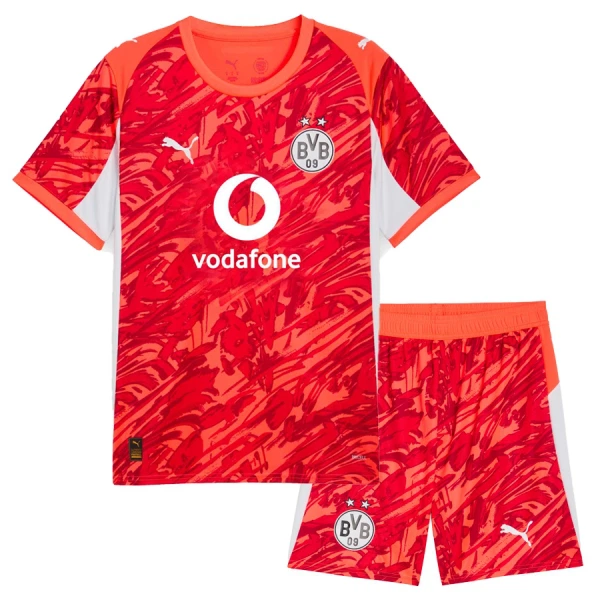 Borussia Dortmund Doelman Tenue Kinderen 25/26 Rood Borussia Dortmund Doelman Tenue Kinderen 25/26 Rood