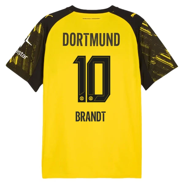 Borussia Dortmund Julian Brandt 10 Thuisshirt 25/26 Borussia Dortmund Julian Brandt 10 Thuisshirt 25/26