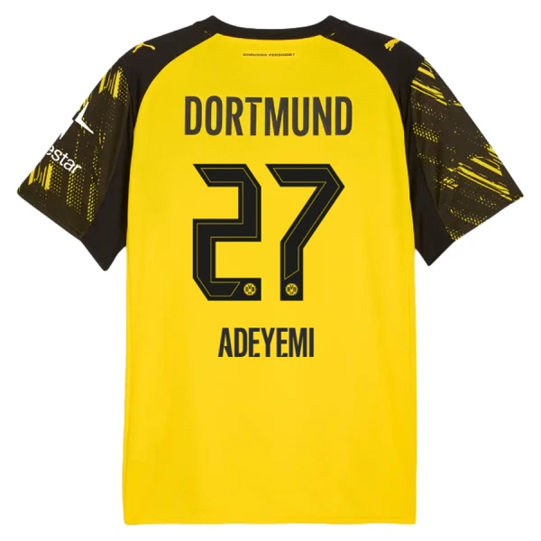 Borussia Dortmund Karim Adeyemi 27 Thuisshirt 25/26 Borussia Dortmund Karim Adeyemi 27 Thuisshirt 25/26